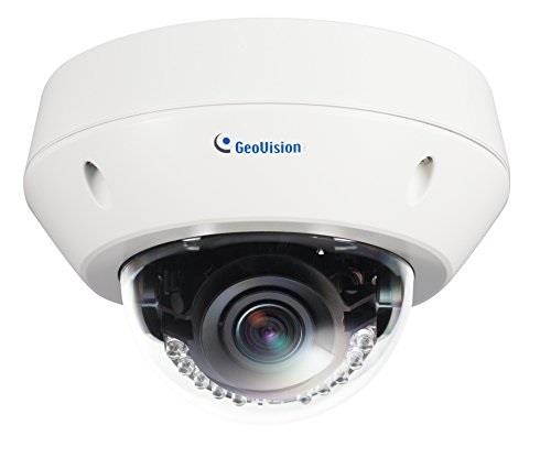 Geovision GV-EVD2100 2MP H.264 Super Low Lux WDR IR Vandal Proof IP Dome (White)