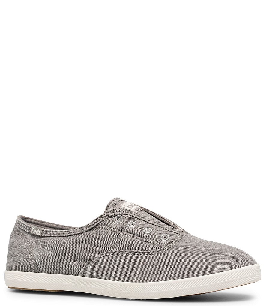 Keds Chillax Washed Canvas Slip-On Sneakers