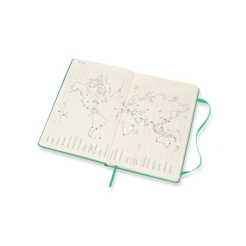 2021-22 Academic 18 Month Planner 5" x 8.25" Weekly Large New Color - Moleskine