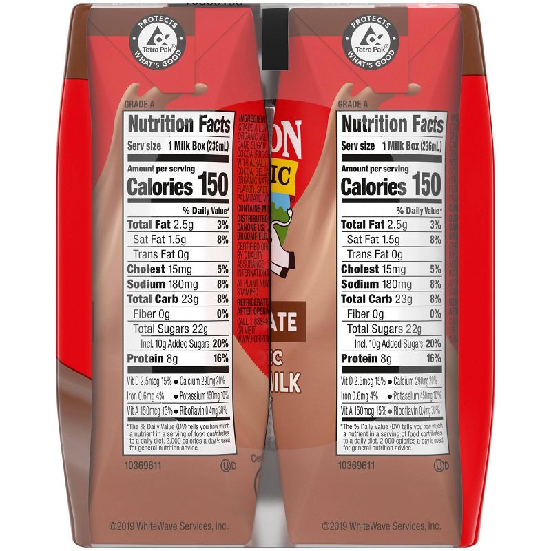 Horizon Organic 1% Chocolate Milk - 6pk/8 fl oz Boxes