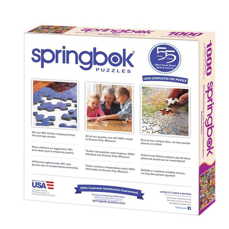 Springbok Retro Refreshments Puzzle 1000pc