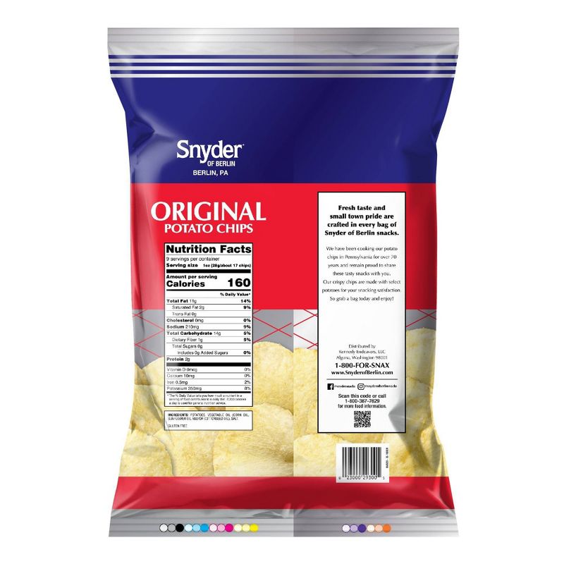 Snyder of Berlin Plain Chips - 9oz