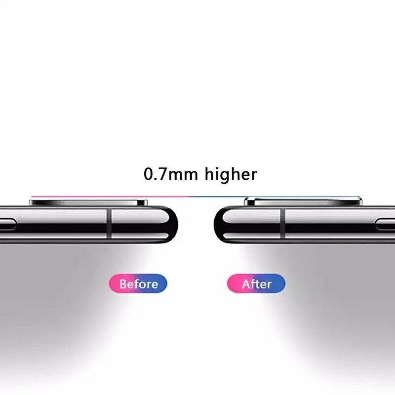 Camera Lens Protector Case For iPhone 11 Pro Max Tempered Glass Metal Full Cover
