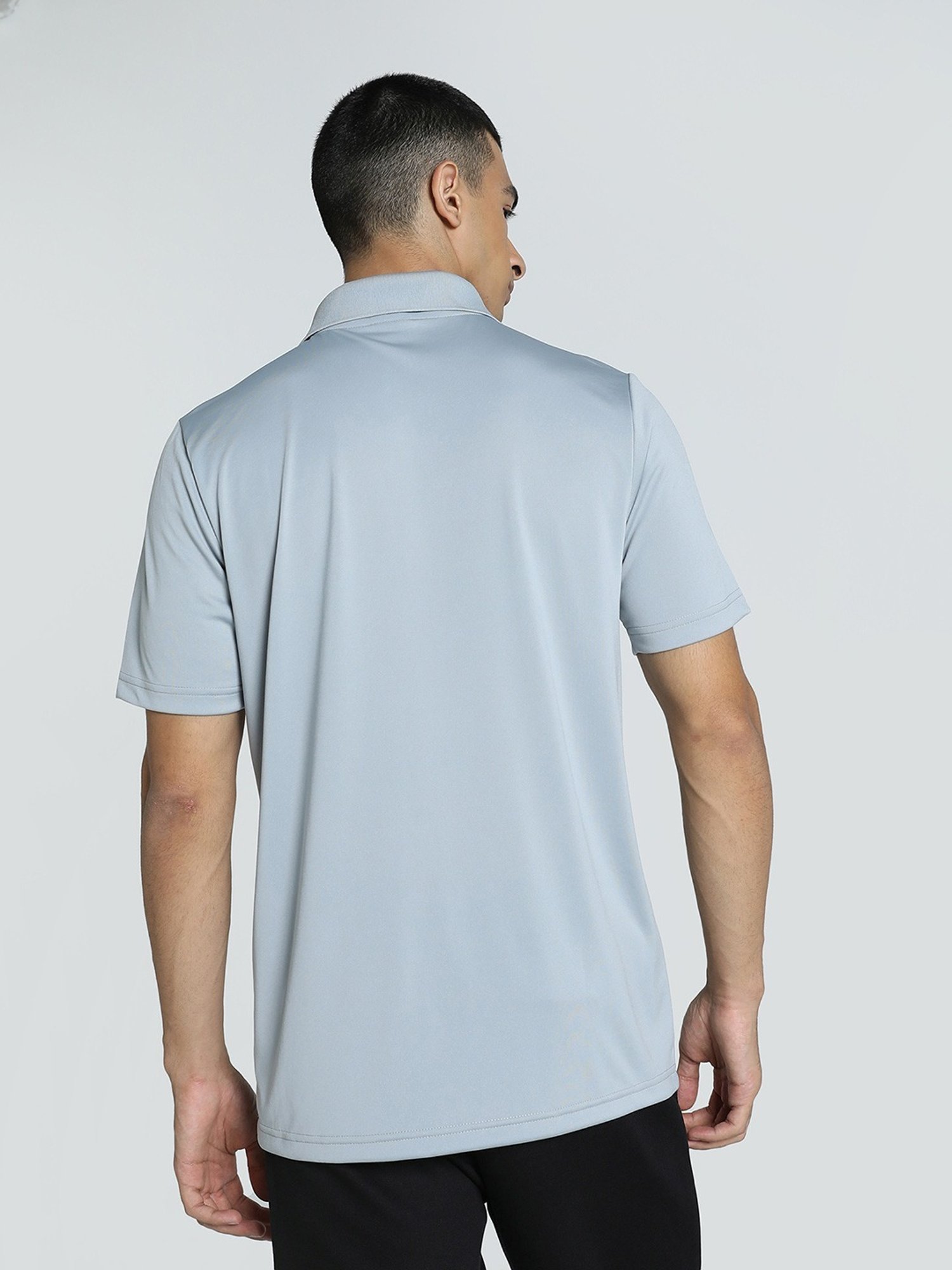 Puma Teamsport Grey Regular Fit Sports Polos