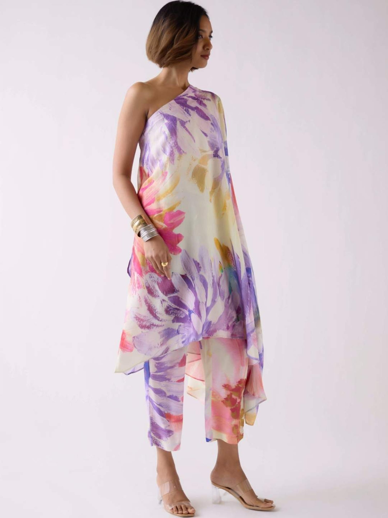 Basanti Kapde aur Koffee Multi Tunic with Pant