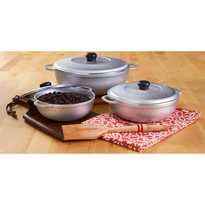 IMUSA 3pc Cast Aluminum Caldero Set