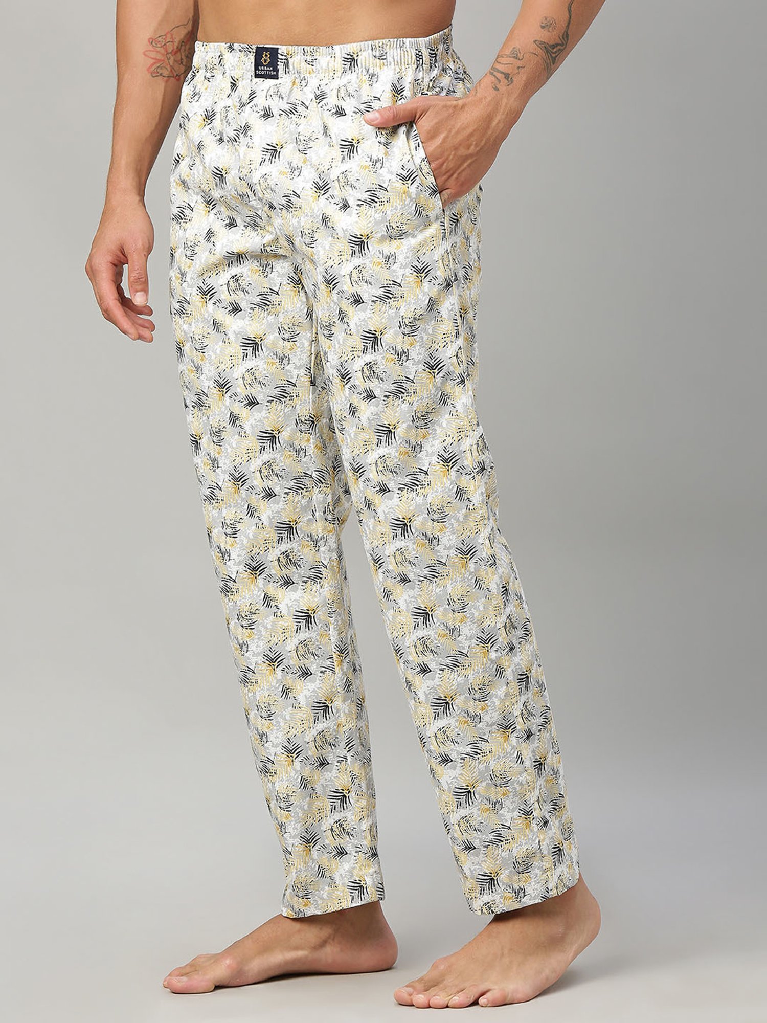 Urban Scottish Multicolor Cotton Regular fit Print Nightwear Pyjamas