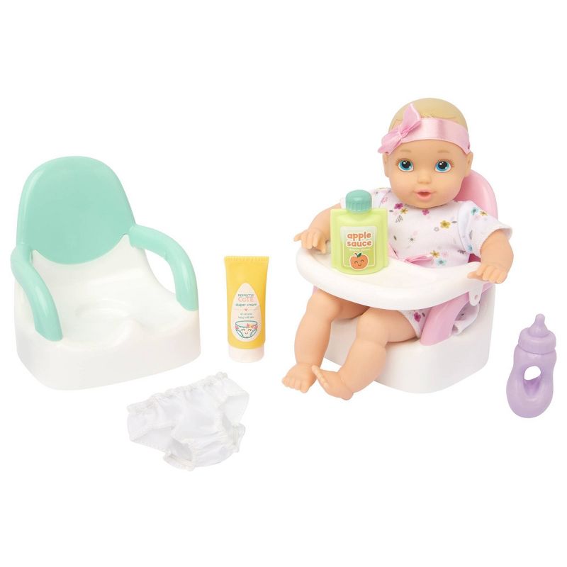 Perfectly Cute 8" My Lil' Baby Feed N Go Set - Blue Eyes