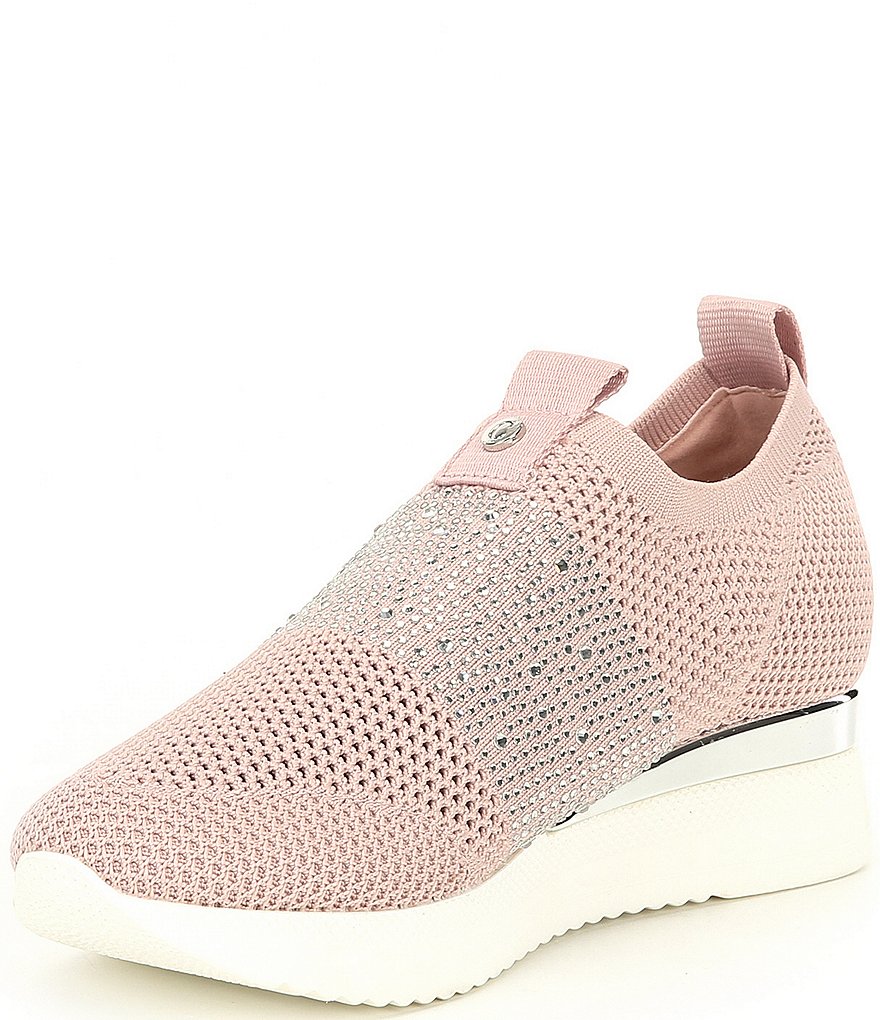 Carvela Janiero Stretch Fabric Slip-On Sneakers