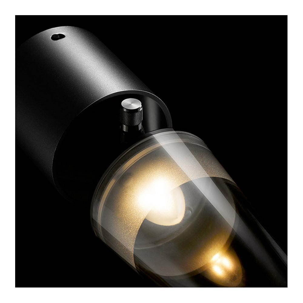 Nostalgic USB LED Blow Controlled Light Night Lamp Fake Kerosene Lamp   Coffee