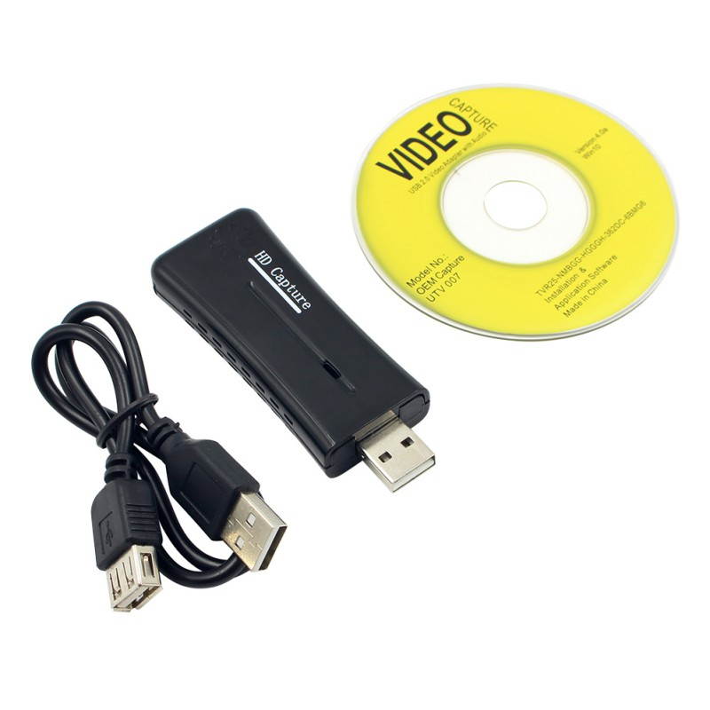 USB 2.0 HDMI Video Capture Device with Audio &ndash; Capture, Stream, Share Gameplay - 1080p @60Hz