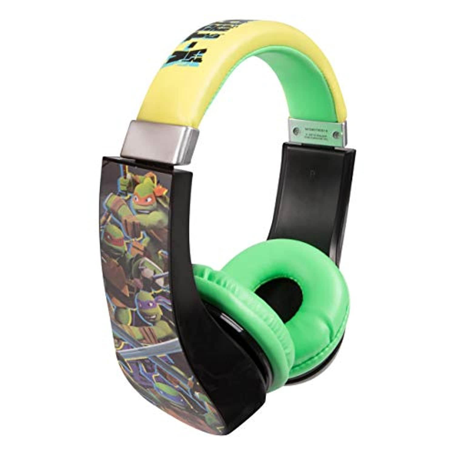 Sakar 30365-TRU Batman Kid Safe Over the Ear Headphone w/ Volume Limiter, Teenage Mutant (30365-TRU)