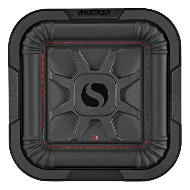 Kicker 46L7T104 10" Solo-Baric L7T Shallow-Mount Dual 4-Ohm Voice Coil Subwoofer