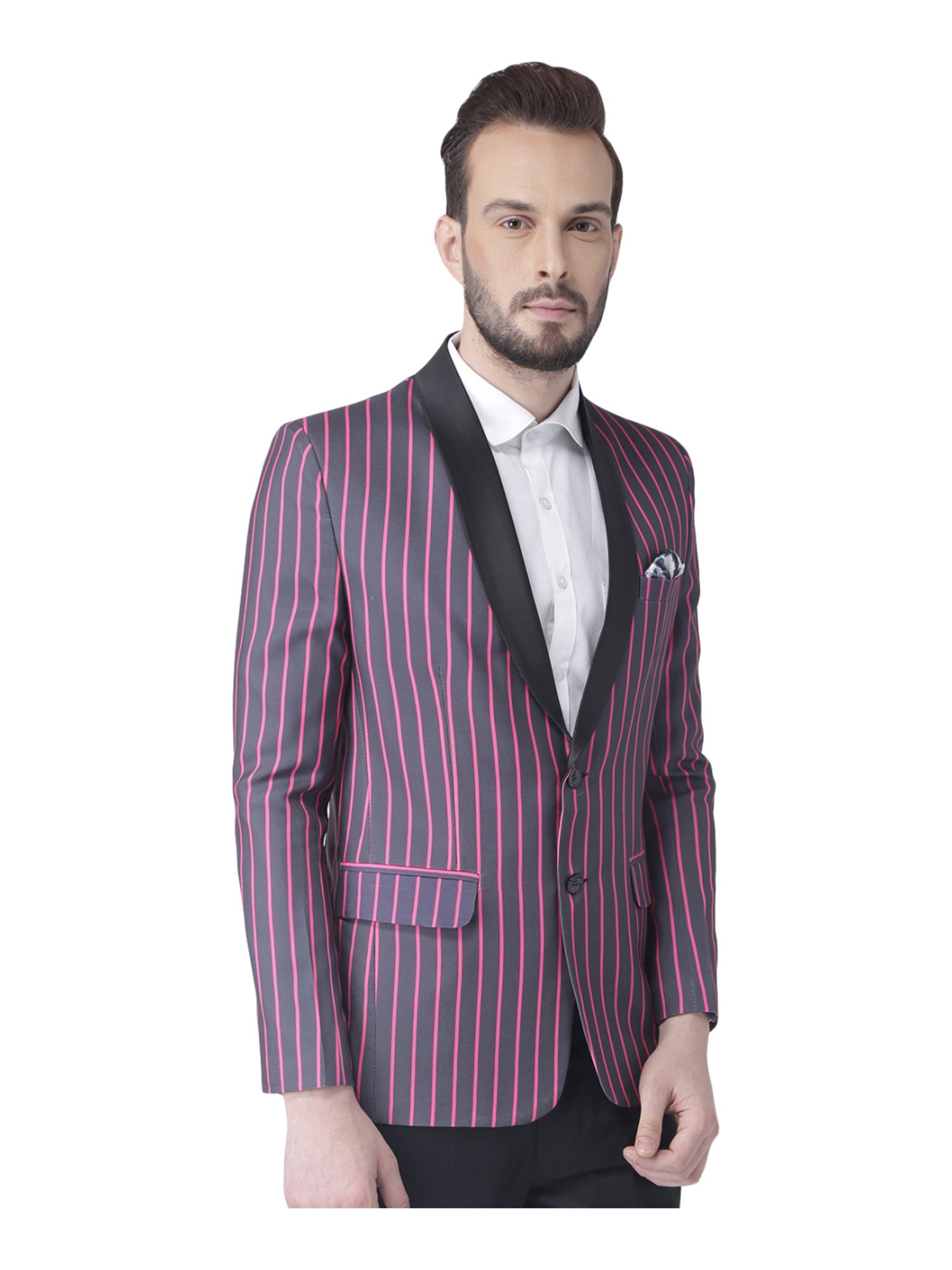 Hang Up Multicolor Regular Fit Printed Blazer