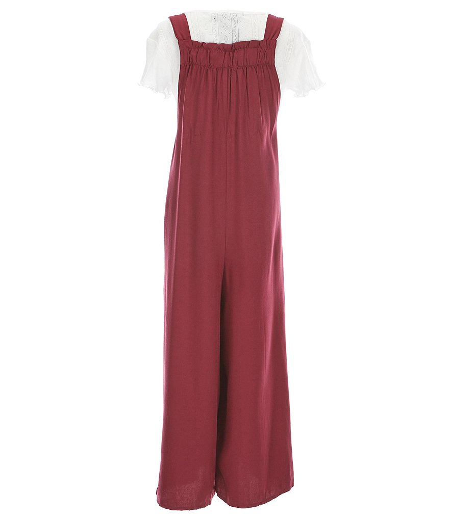 Habitual Big Girls 7-16 Ruffle-Trim Romper