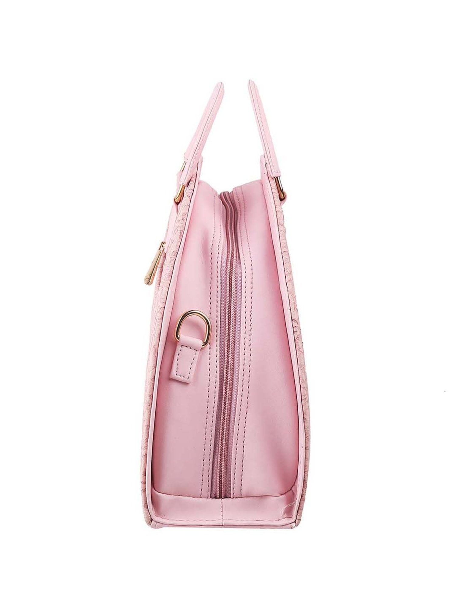 Tohl Avon Black Solid Medium Handbag