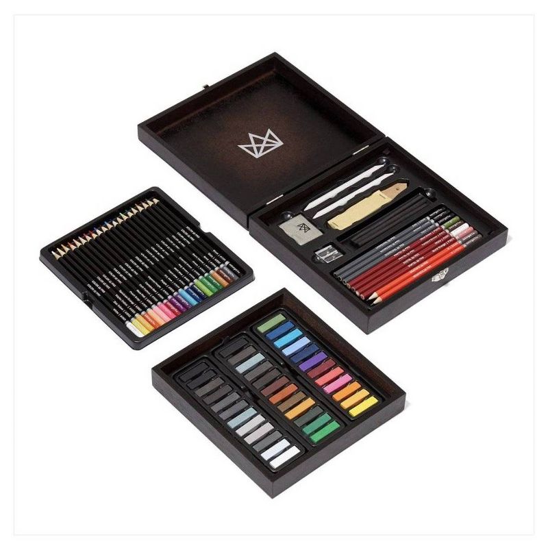 Kingart 74ct Gallery Series Sketching & Drawing Tool Set