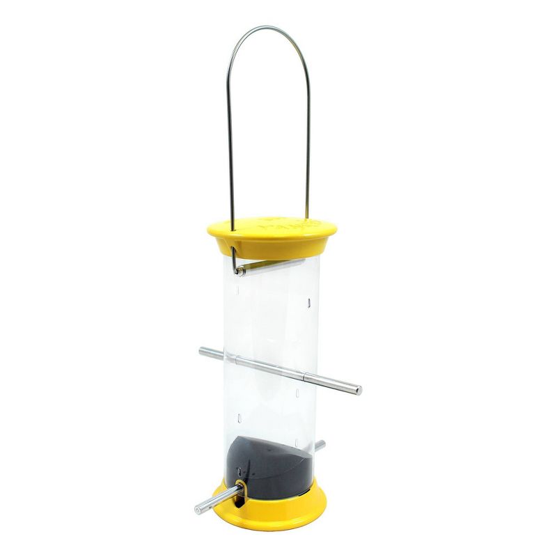 Droll Yankees New Generation 8" Finch Flocker Feeder - Yellow