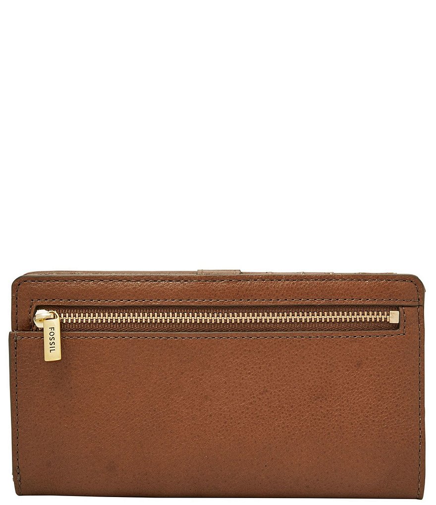 Fossil Liza Slim Snap Bifold Wallet