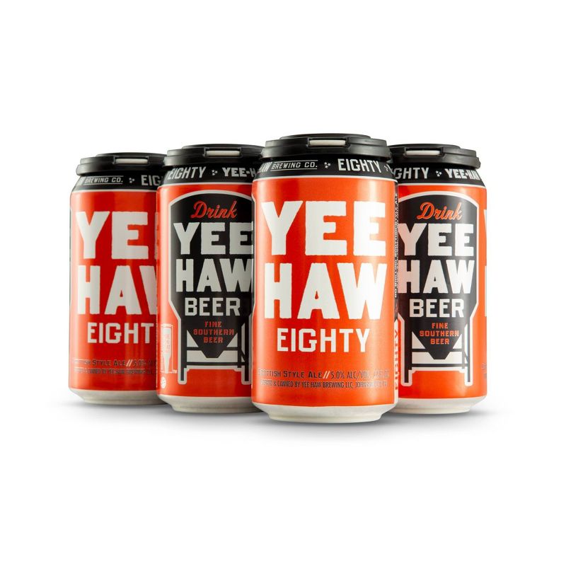 Yee-Haw Eighty Scottish-Style Ale Beer - 6pk/12 fl oz Cans