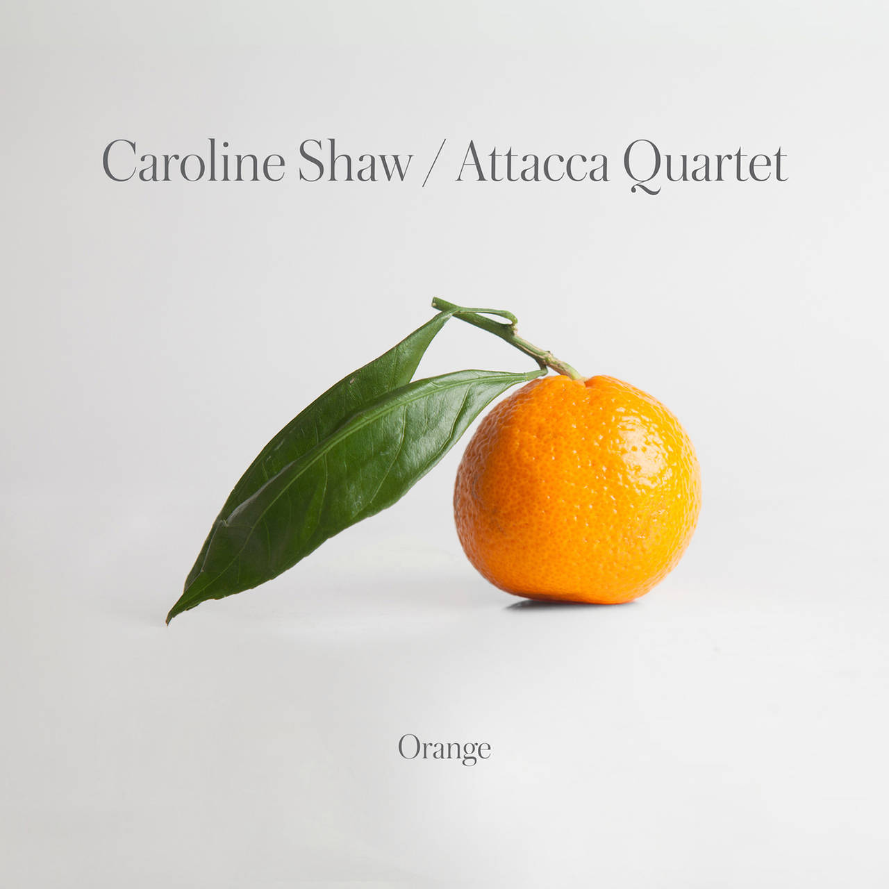 Caroline Shaw/Attacca Quartet Orange 180g 2LP (Orange Vinyl)