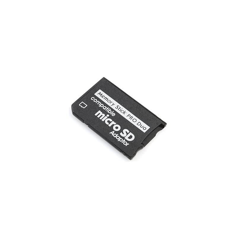 Ultra 16GB Class 10 UHS1 MicroSD MicroSDHC Card with MicroSDHC to Memory Stick MS Pro Duo Adapter for Sony PSP and Cybershot Cameras with MemoryMarket MicroSD SD Memory Card Reader