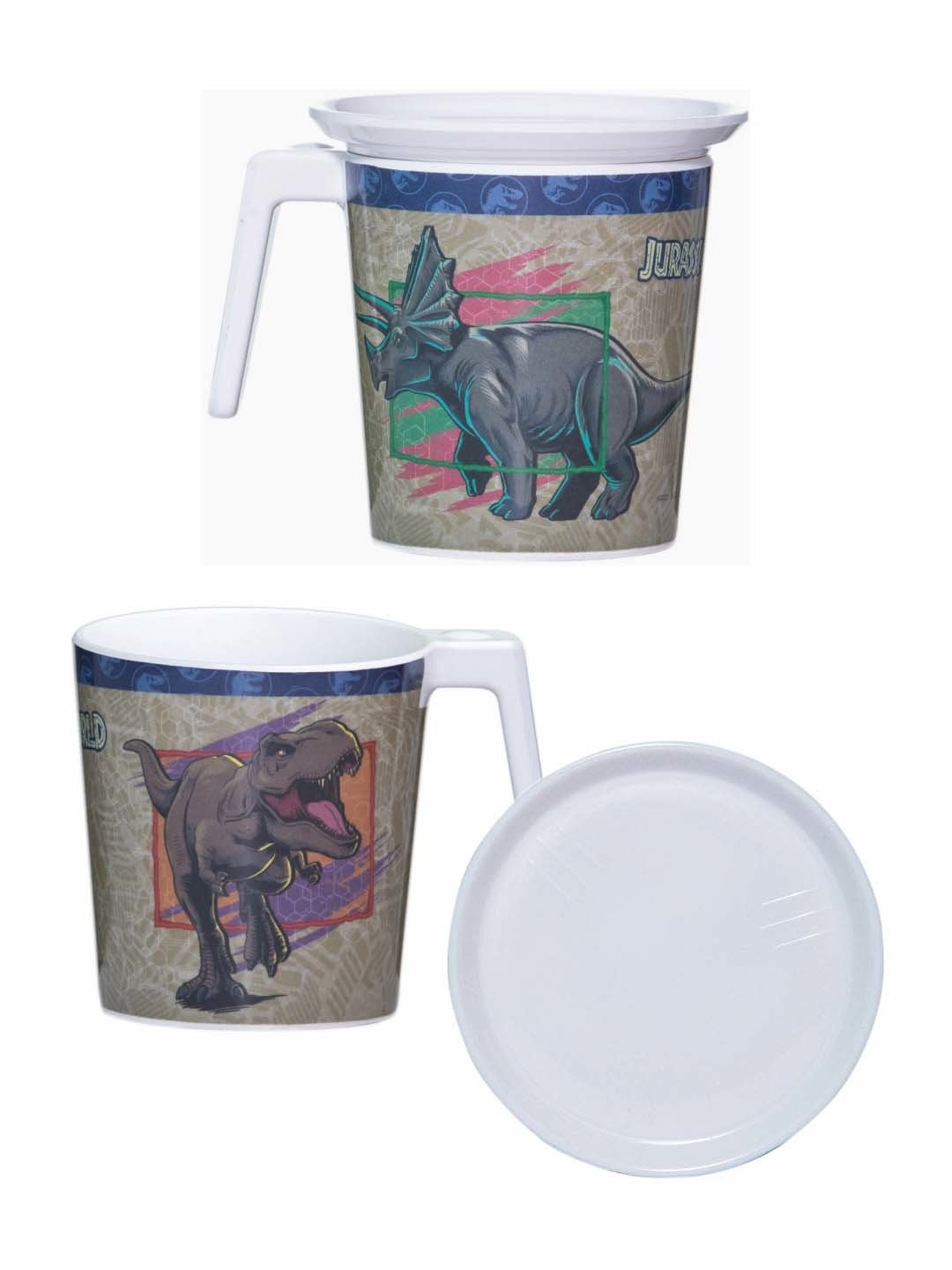 Servewell Jurassic World Melamine Large Laura Mug - Set of 2