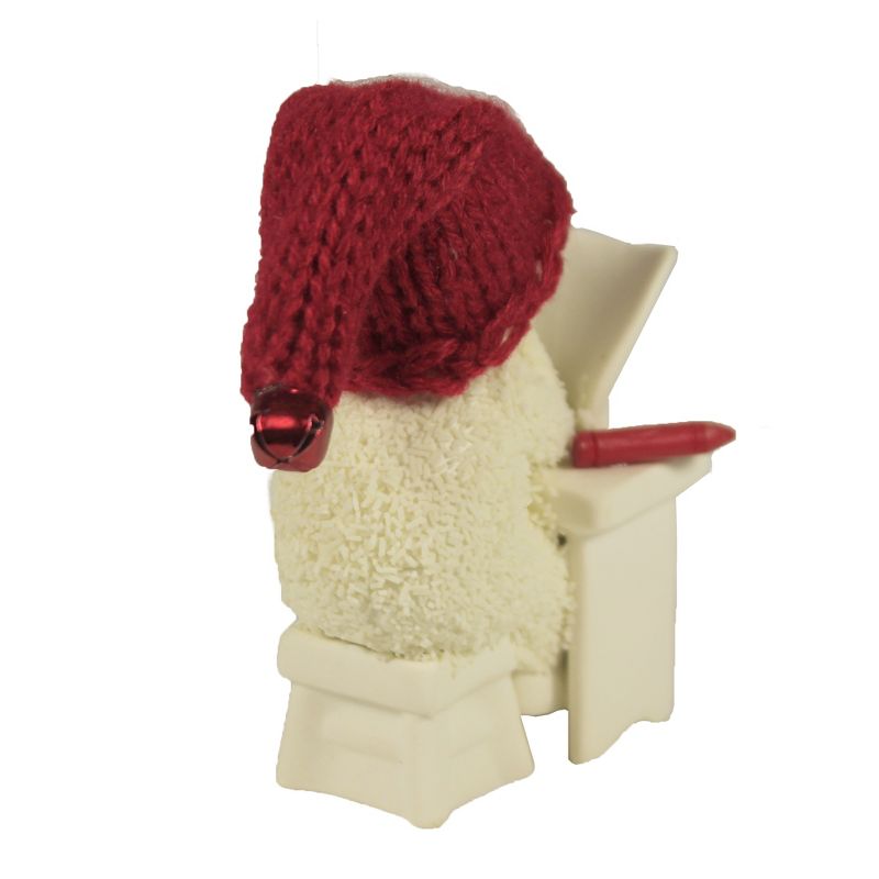 Dept 56 Snowbabies 3.5" Christmas Colors Christmas Knit Hat  -  Decorative Figurines