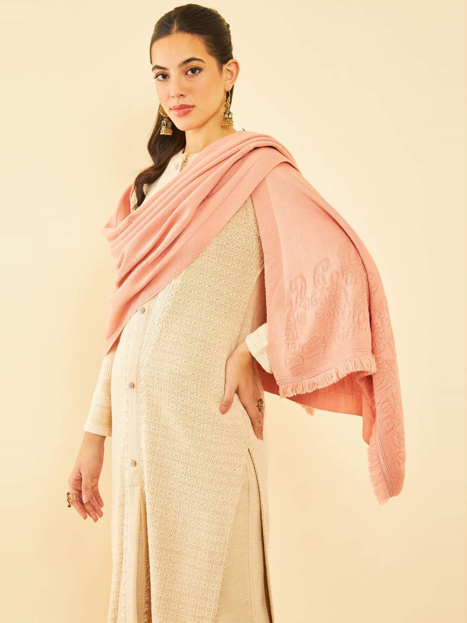 Stylum Multicolor Block Print Dupatta