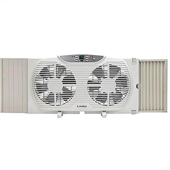 Lasko W09550 9" Twin Windw Fan