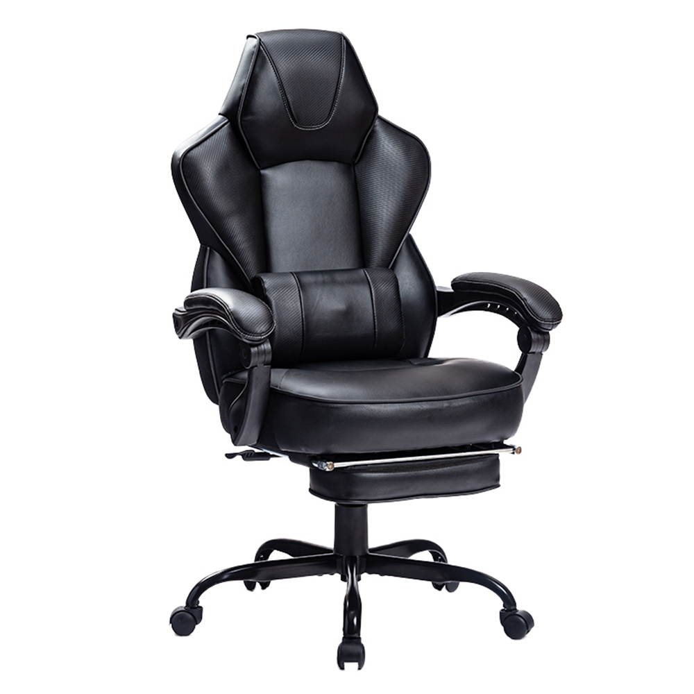 VON RACER Reclining Gaming Chair with Large Lumbar Support Cushion Racing Style Video Game PC Computer Gamer Gaming Chairs Ergonomic Office High Back Chair