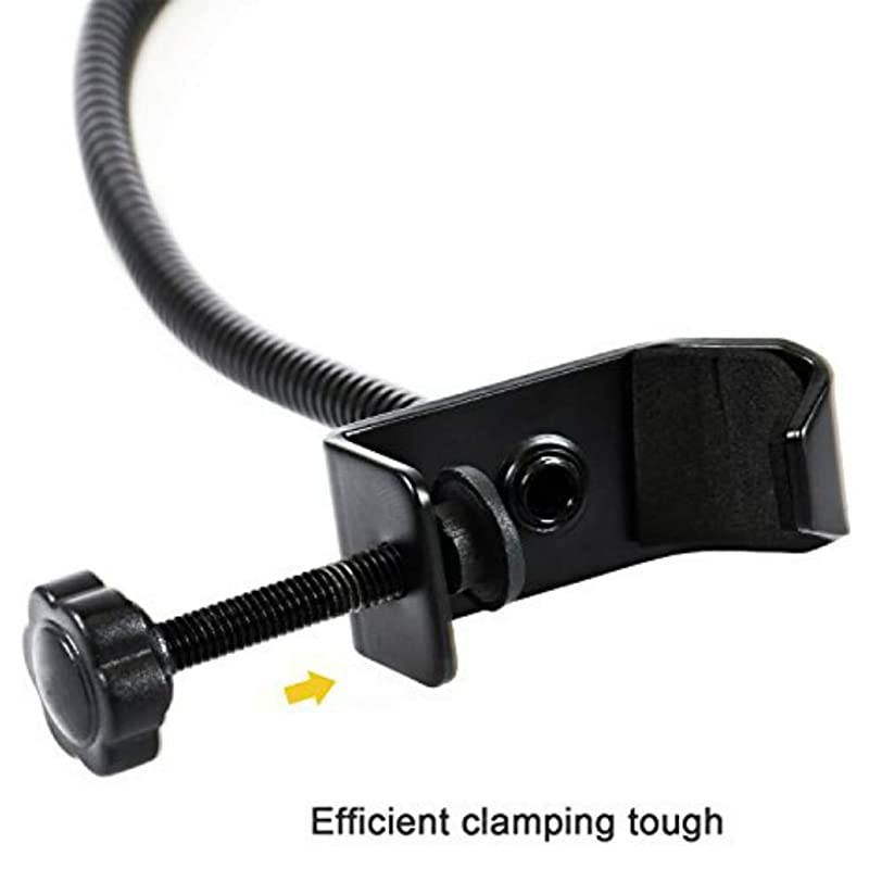 Microphone Pop Filter For Blue Yeti and Any Other Microphone Dual Layered Wind Pop Screen With Flexible 360 Gooseneck Clip Stabilizing Arm By