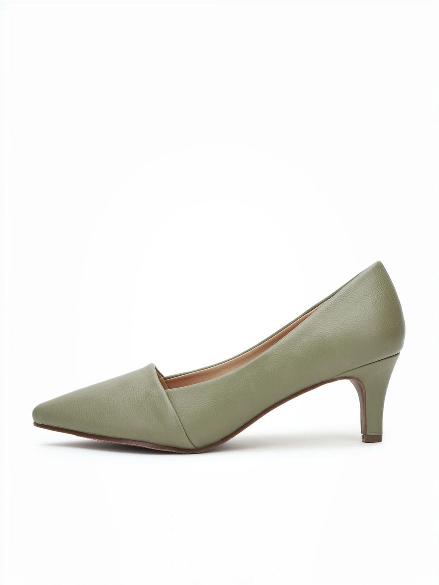 Flat N Heels Women's Pink Stiletto Pumps