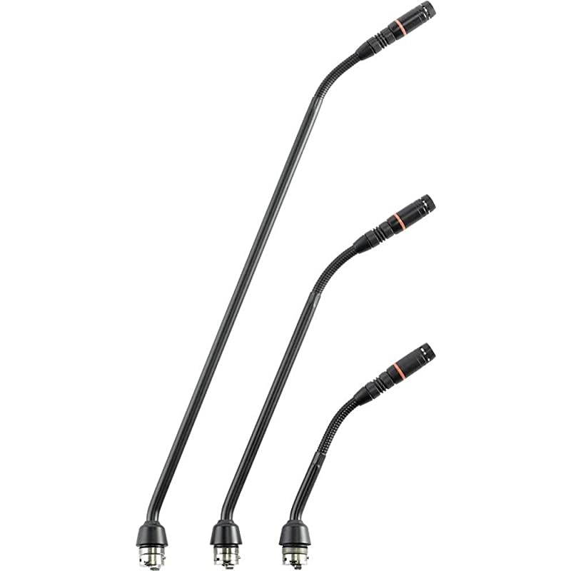 MX415LP/C Cardioid Condenser Microphone, 15" Gooseneck with Bi-color Status Indicator, Less Preamp