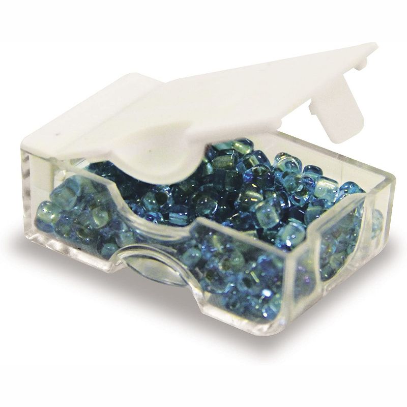 Elizabeth Ward Bead Storage Solutions 13 Piece Bead Tiny Organizing Storage Containers for Small Beads, Crystals, Fasteners, and More, Clear (3 Pack)