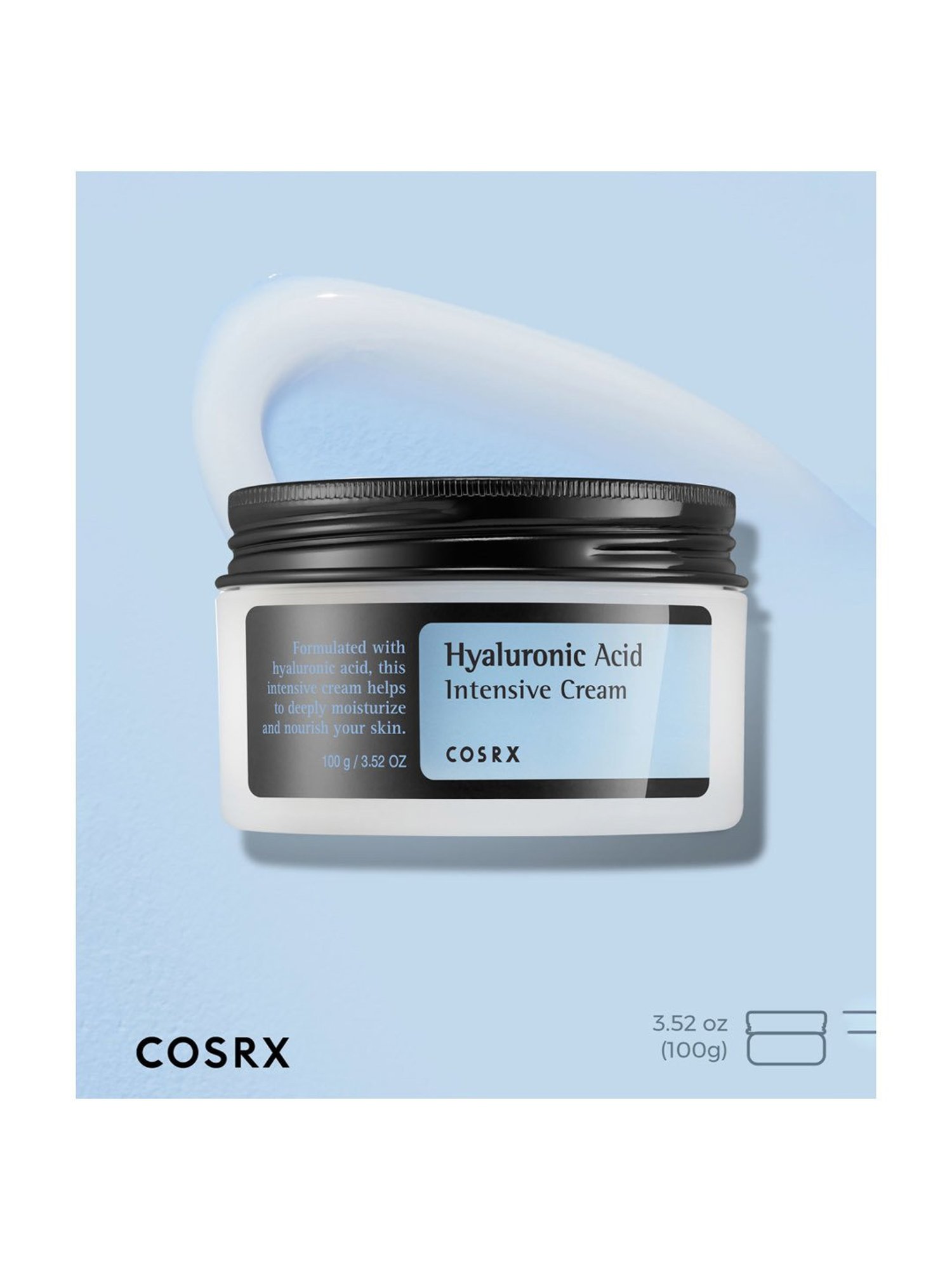Cosrx Hyaluronic Acid Intensive Cream - 100 gm