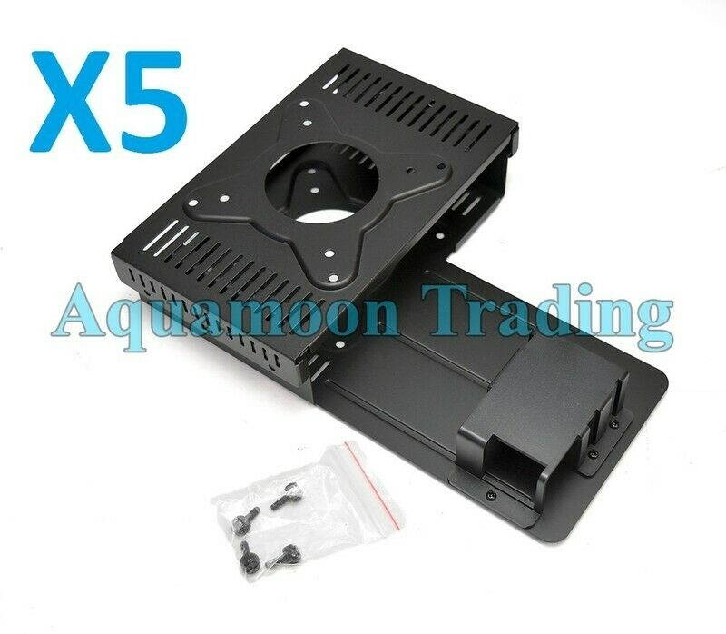 QTY 5 4C6PY OEM Dell S Classs C Class Thin Client Dual Mount Bracket Assembly