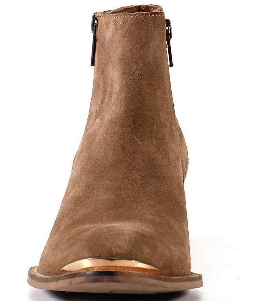 Diba True Start Line Suede Booties