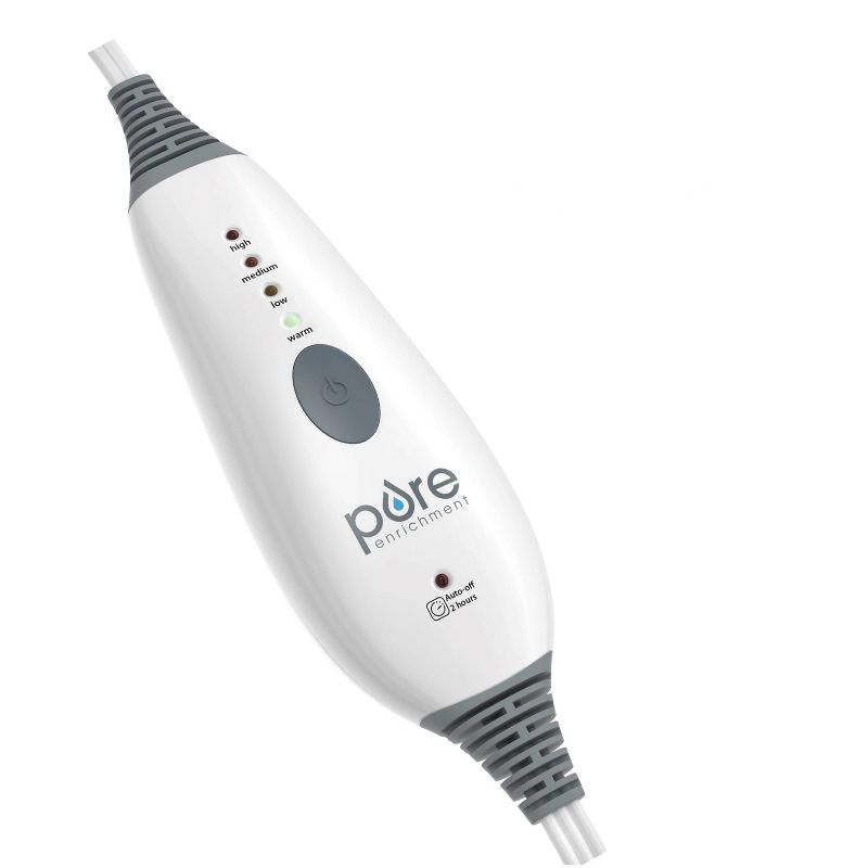 Pure Enrichment PureRelief Express Designer Series Electric Heating Pad - 12" x 15" - Desert Herringbone