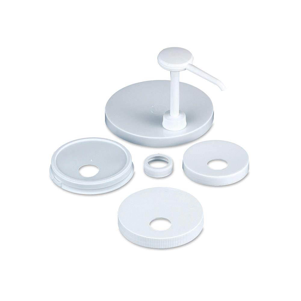 SAN JAMAR P7310GR Condiment Pump,2x8x10White