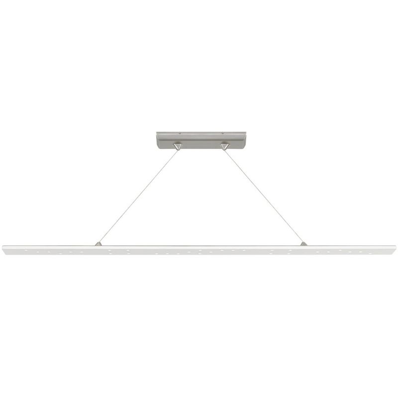 LBL Lighting 700LSPRLXW-LED930 Parallax Linear Suspension, White Finish