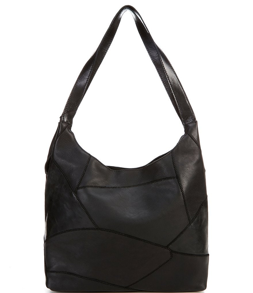 The Sak Huntley Upcycle Patchwork Hobo Bag