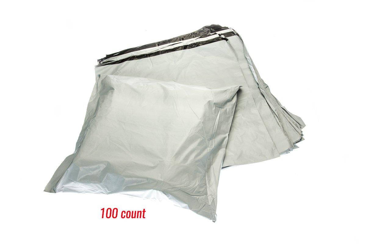 SE PM8-2424 24" x 24" Poly Mailer Envelope Self Adhesive Bags (100 Count)
