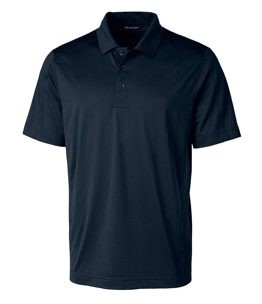 Cutter & Buck Big & Tall Prospect Textured Performance Stretch Short-Sleeve Polo Shirt