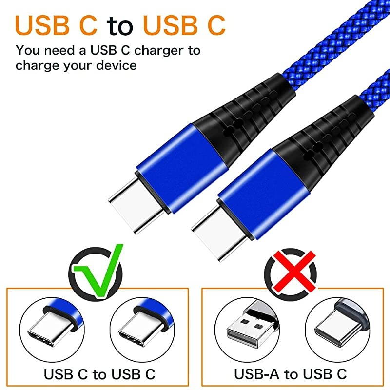 C to C Charger Cable Cord for Samsung Galaxy Note 10 10+ 5GS20 Ultra S20 Plus S10+ Note10 Lite20Note20 A71 A90 A70 A80 A51 A81 A91Moto Motorola G7 Power60W PD Fast Charge Charging Wire 66FT