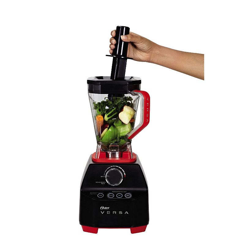 Oster Versa Pro Series 64 Ounce 250 MPH Countertop Blender w/ BPA-Free Jar, Red