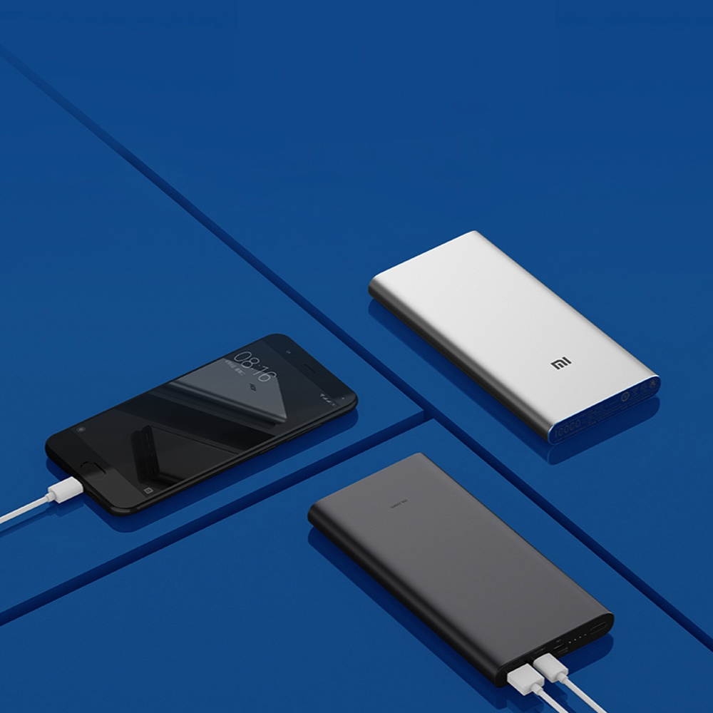 Xiaomi Mi Power Bank 3 10000mAh USB-C Two-way Quick Charge Mobile Phone Powerbank 18W MAX Traveling Charging Adapter for iPhone Samsung Huawei Xiaomi PLM12ZM
