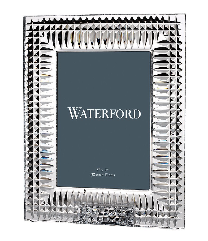 Waterford Crystal Lismore Diamond 5X7#double; Frame