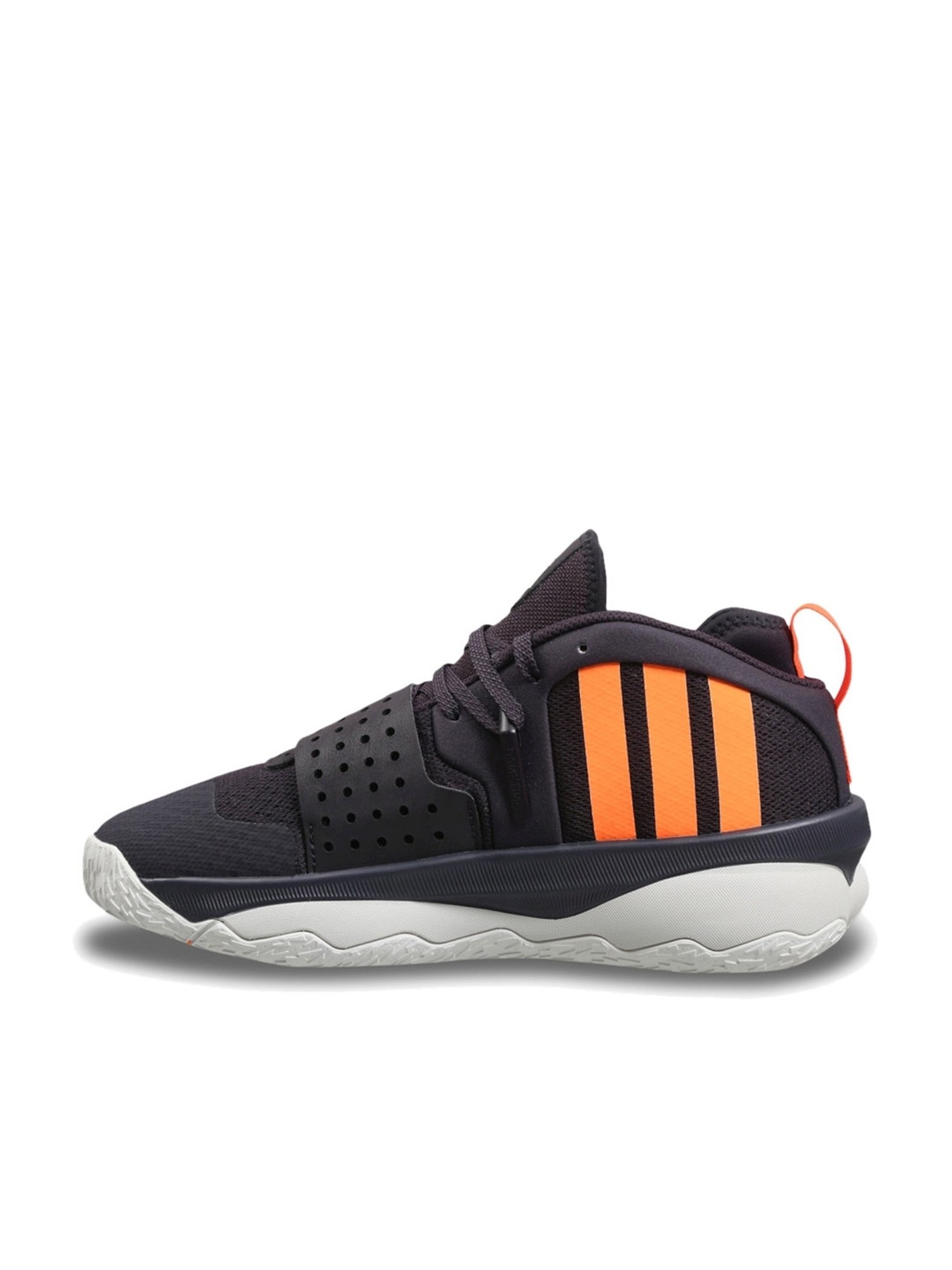 Adidas Men's DAME 8 EXTPLY Black Basketball Shoes