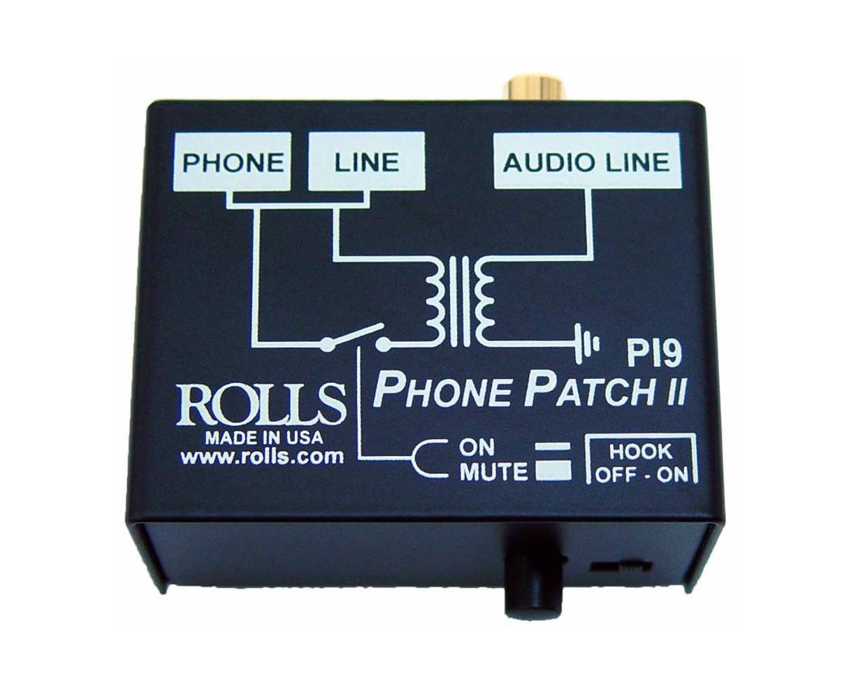 Rolls PI9 Phone Patch II Telephone Output Adapter, RJ11